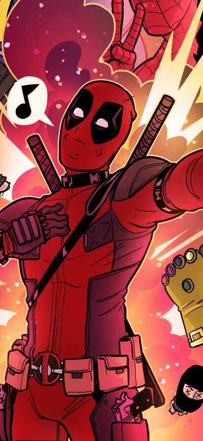 Fond d'écran iPhone Deadpool The Musical 2 Ultimate Disney Parody 2018