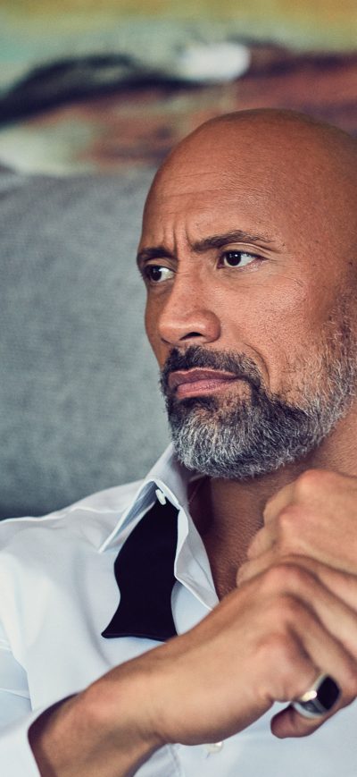 Fond d'écran iPhone Dwayne Johnson InStyle 2017 Latest