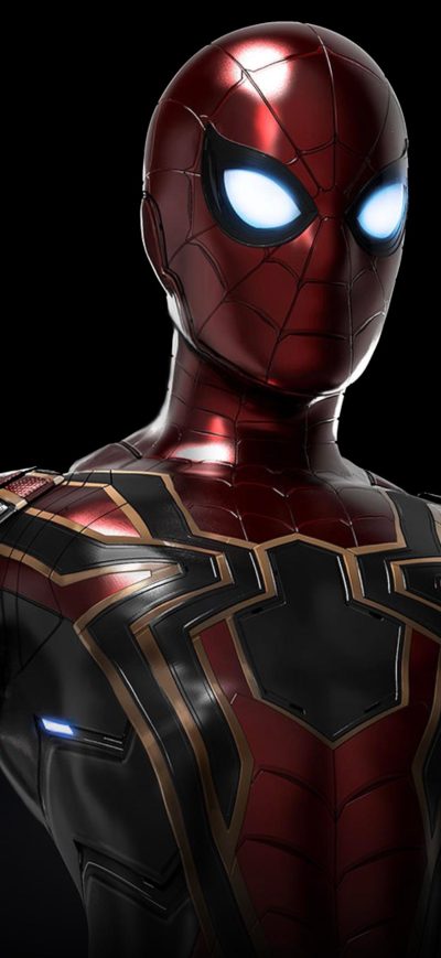 Fond d'écran iPhone Iron Spider Suit Avengers Infinity War