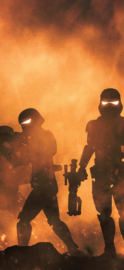 Fond d'écran iPhone First Order Flame Trooper