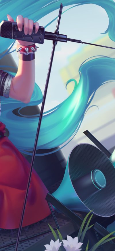 Fond d'écran iPhone Anime Vocaloid Hatsune Miku Rt