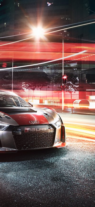 Fond d'écran iPhone Audi R8 Lms