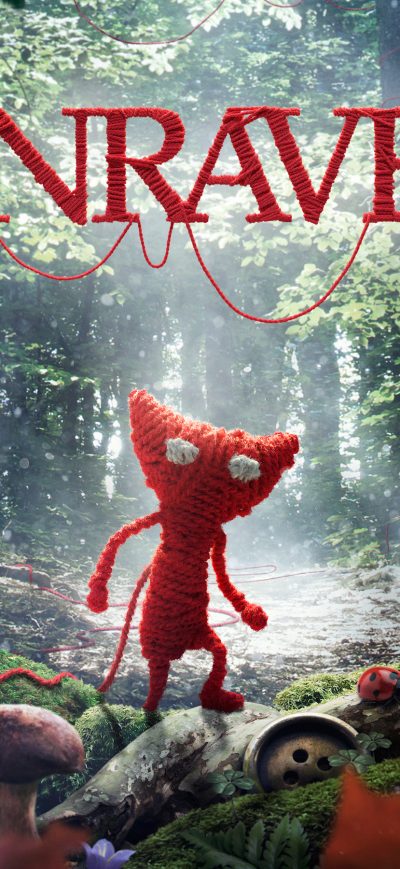 Fond d'écran Unravel sur iPhone