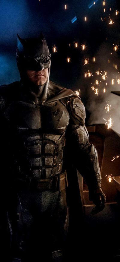 Fond d'écran iPhone Batman Tactical Suit Justice League