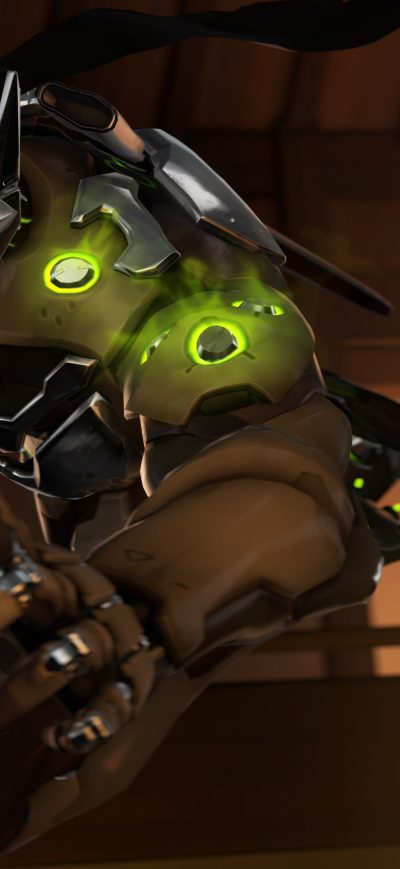 Fond d'écran iPhone Genji Overwatch Arts