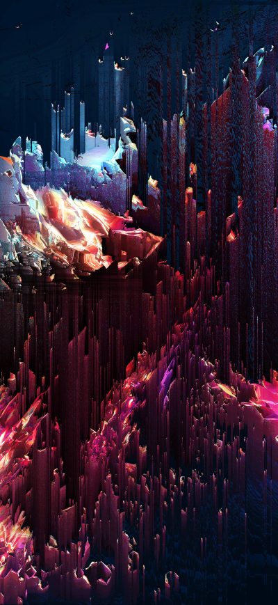 Fond d'écran iPhone Pixel Sorting
