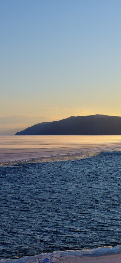 Fond d'écran iPhone Baikal Lake 8k
