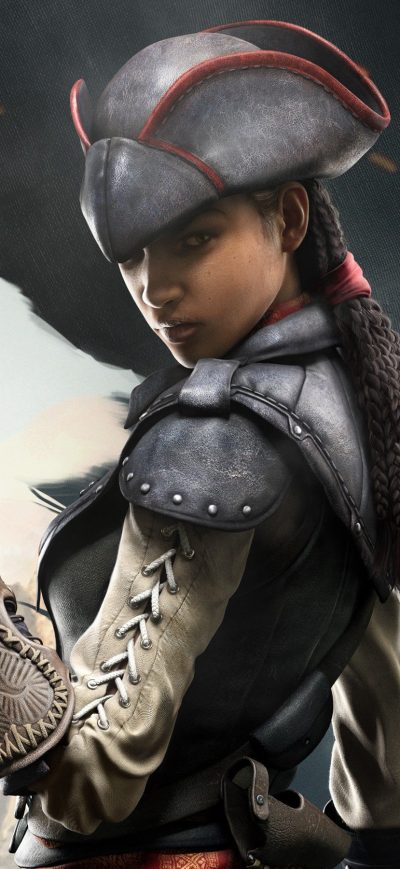 Fond d'écran Aveline Assassins Creed 4 sur iPhone