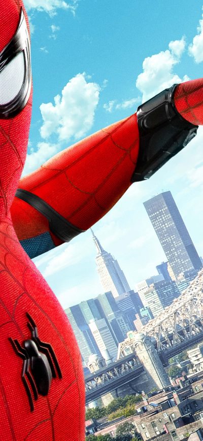 Fond d'écran iPhone Spiderman Homecoming 2017 8k