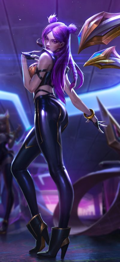 Fond d'écran iPhone KaiSa League Of Legends 4k