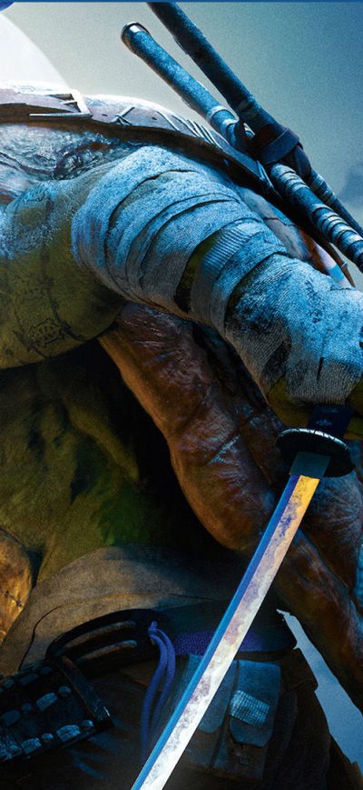 Fond d'écran iPhone Leonardo Teenage Mutant Ninja Turtles Out of the Shadows 2