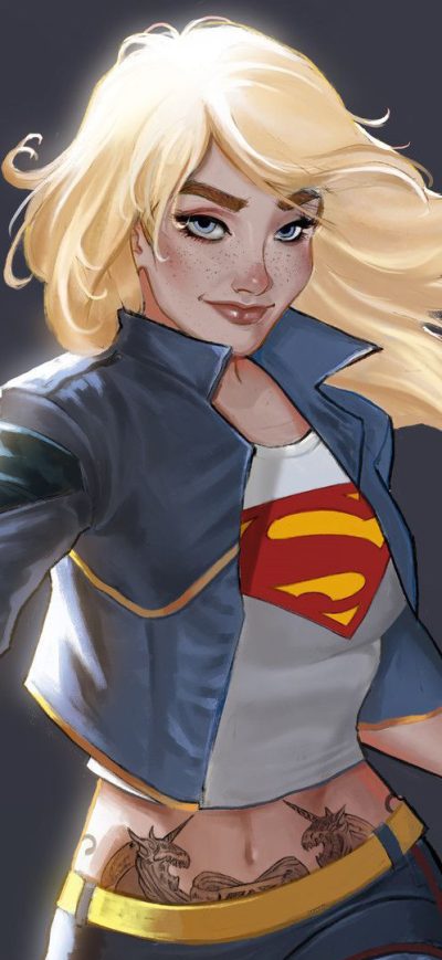 Fond d'écran iPhone Urban Supergirl