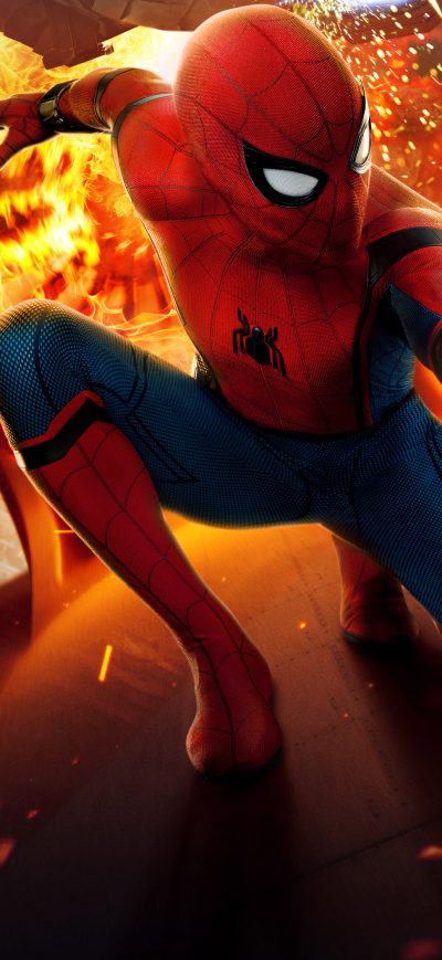 Fond d'écran iPhone Spiderman Homecoming New Movie Poster Chinese