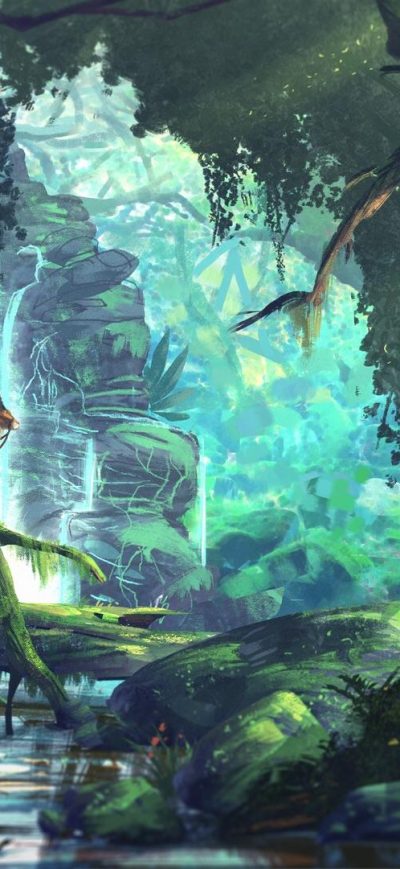 Fond d'écran iPhone Princess Mononoke Artwork