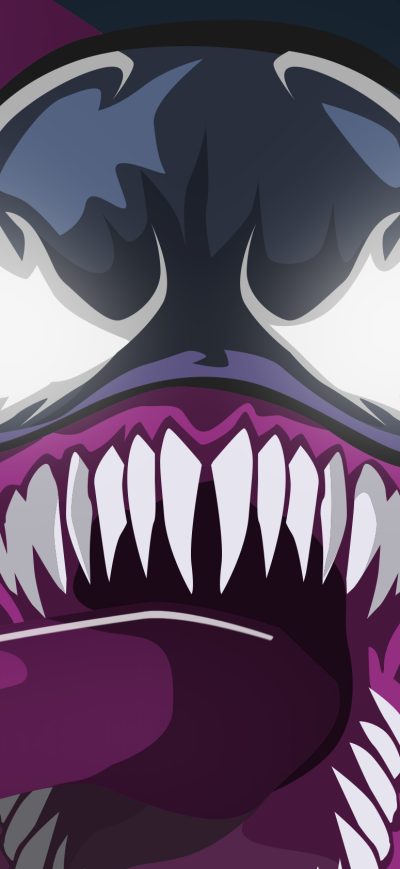Fond d'écran iPhone Venom Behance Art
