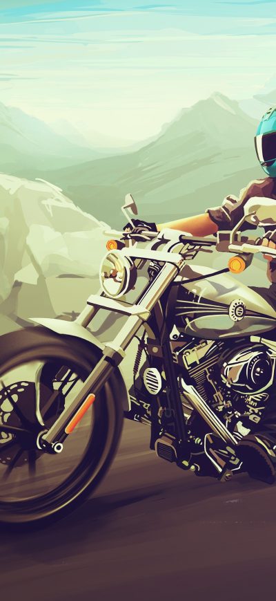 Fond d'écran iPhone Harley Davidson Fan Art