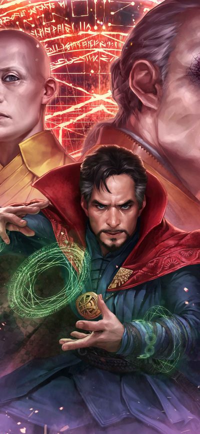 Fond d'écran iPhone Marvel Future Fight Doctor Strange