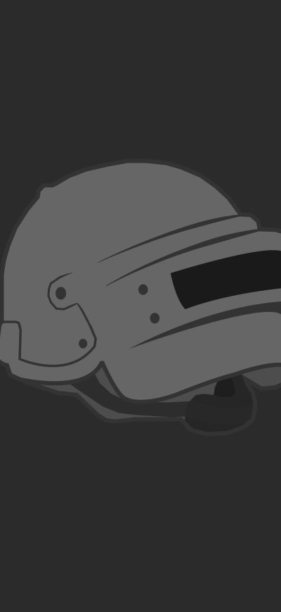 Fond d'écran iPhone Pubg Helmet Logo 4k