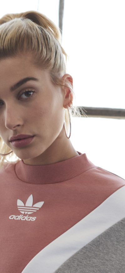 Fond d'écran iPhone Hailey Baldwin Adidas X Campaign 2018