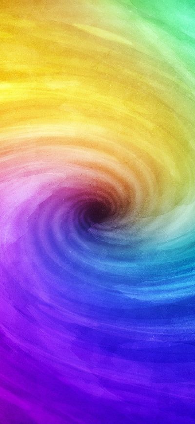 Fond d'écran iPhone Spiral Colorful Abstract