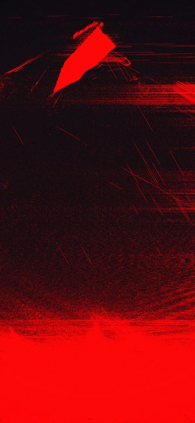 Fond d'écran iPhone Red Glitch Art Abstract 4k