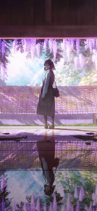 Fond d'écran iPhone Anime Girl Illustration