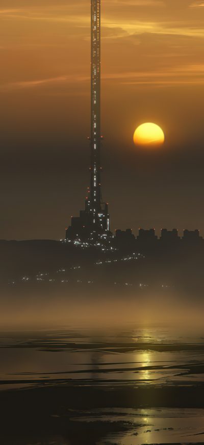 Fond d'écran iPhone Space Elevator