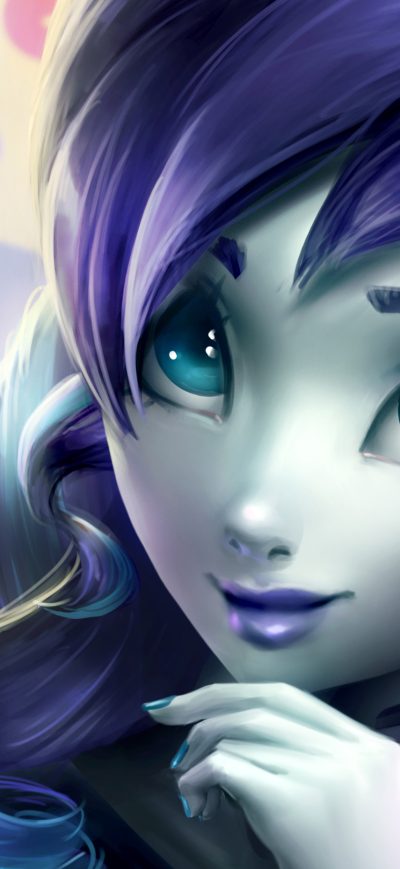Fond d'écran Hypnotic Eyes Of Rara sur iPhone