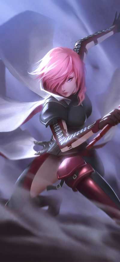 Fond d'écran iPhone Pink Head Warrior