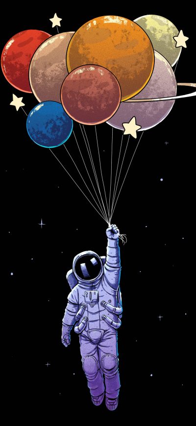 Fond d'écran iPhone Astronaut Exploration 4k