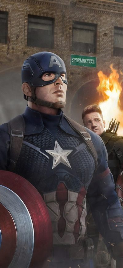 Fond d'écran iPhone Avengers Endgame 4k Team