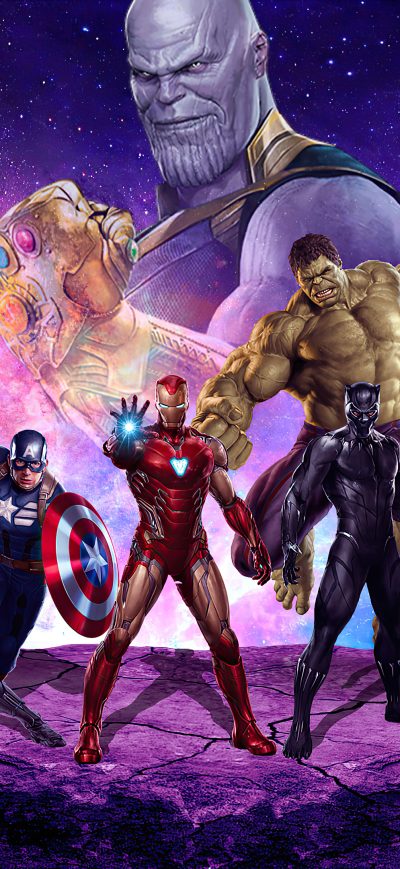 Fond d'écran iPhone Avengers Together