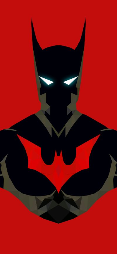 Fond d'écran iPhone Batman Beyond Minimalism 4k