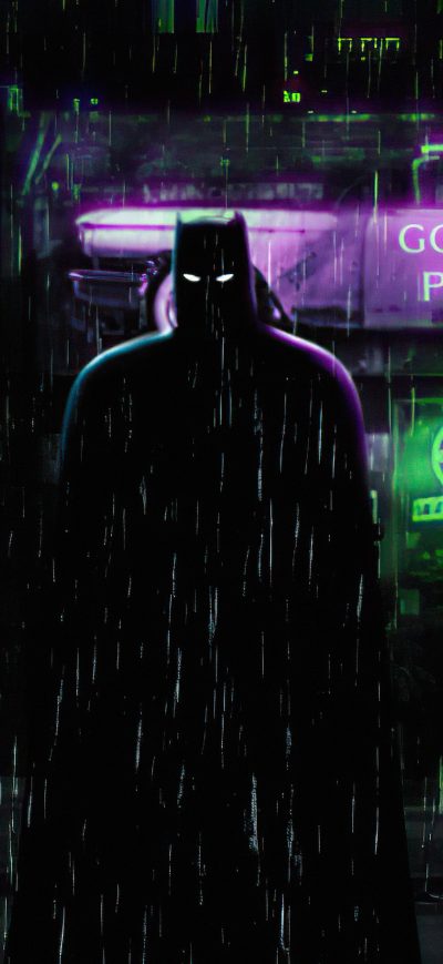 Fond d'écran iPhone The Batman Alleyway 4k