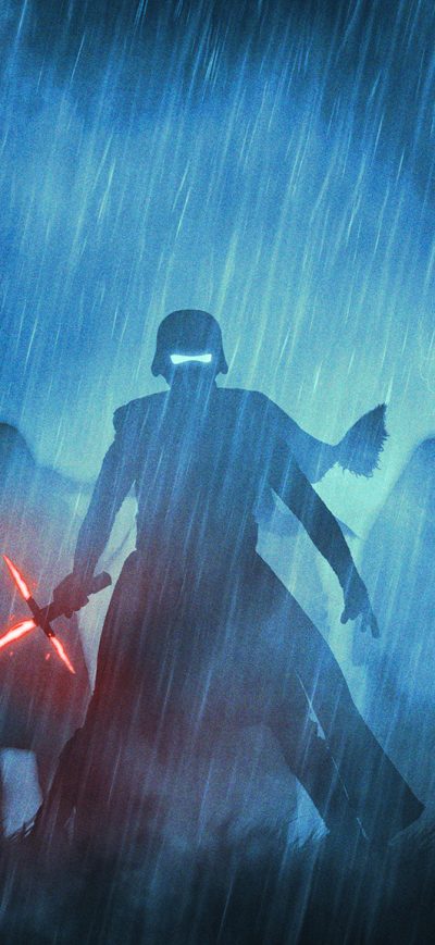 Fond d'écran iPhone Kylo Ren With His Knights