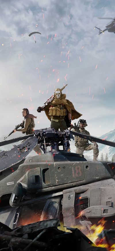 Fond d'écran iPhone Call Of Duty Warzone 4k