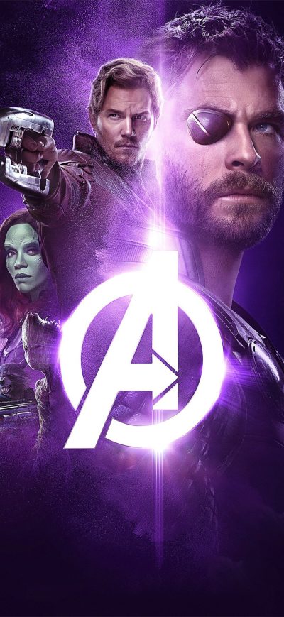 Fond d'écran iPhone Avengers Infinity War 2018 Power Stone Poster 4k