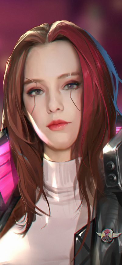 Fond d'écran iPhone Cyberpunk 2077 Character Art 4k