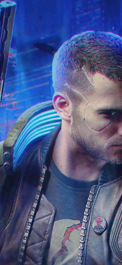 Fond d'écran iPhone Cyberpunk 2077 Fan Poster