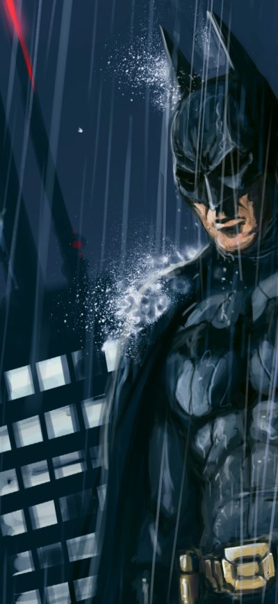 Fond d'écran iPhone Dark Knight Paint Art