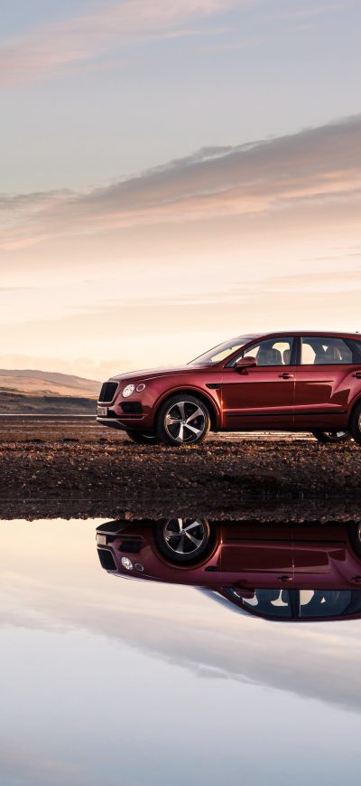 Fond d'écran iPhone Bentley Bentayga V8 Side View 2018