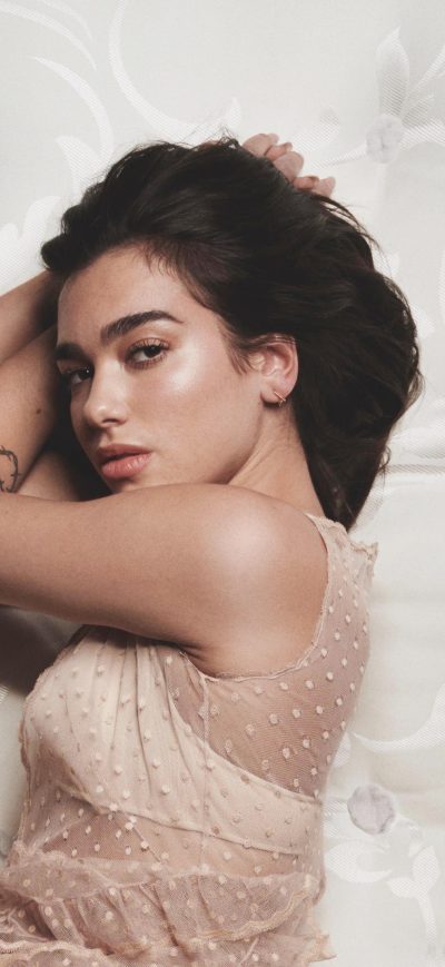 Fond d'écran iPhone 5k Dua Lipa 2018