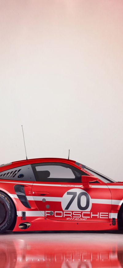 Fond d'écran iPhone 2019 PORSCHE 911 RSR 4k