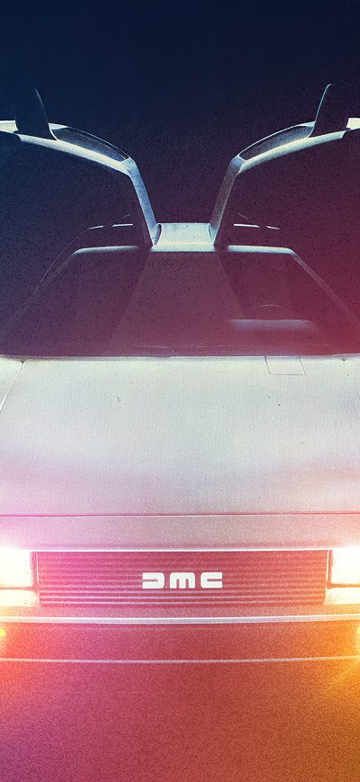 Fond d'écran iPhone Dmc Parked Neon Lights 4k