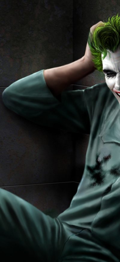 Fond d'écran Joker Smiling sur iPhone