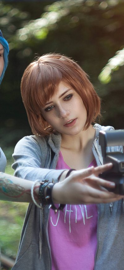 Fond d'écran iPhone Life Is Strange Girls Cosplay 4k