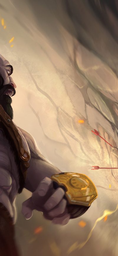 Fond d'écran iPhone God Of War Fan Artwork
