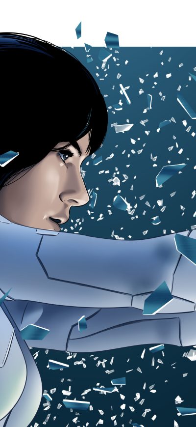 Fond d'écran iPhone Ghost In The Shell Digital Art 4k