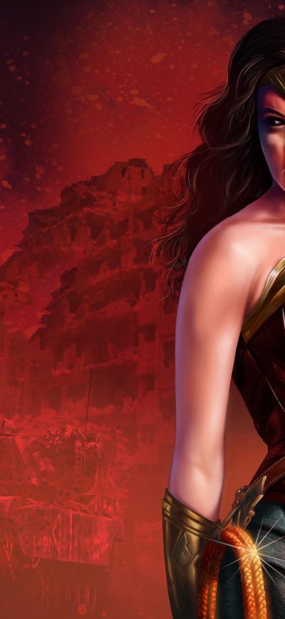 Fond d'écran iPhone Wonder Woman 5k Gal Gadot Art