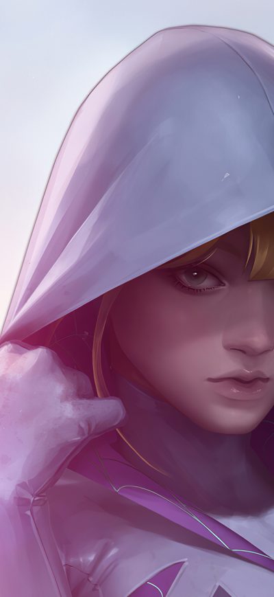 Fond d'écran iPhone Spider Gwen Ghost Spider 4k